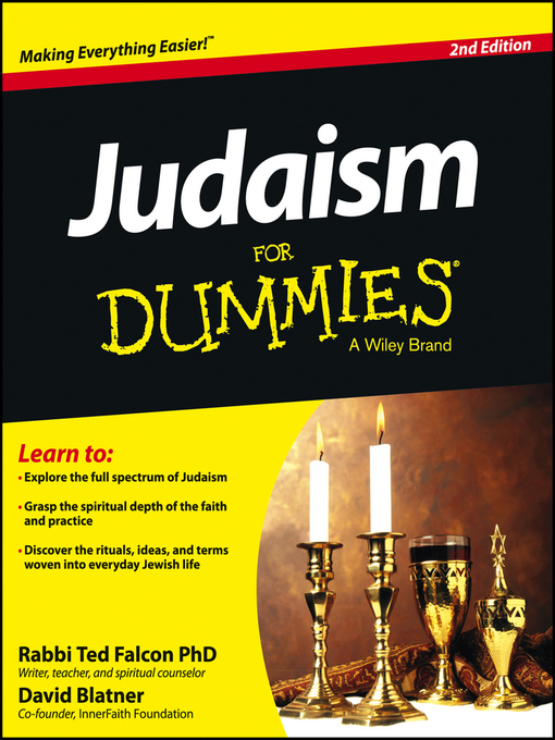 Title details for Judaism For Dummies by Rabbi Ted Falcon - Available